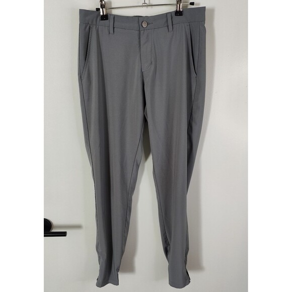 Primo Pants Mens (29x28) Navy Blue & Gray Jogger Ankle Zip Golf Lot of 2 - Picture 4 of 8